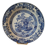 Hollow dish Creil and Montereau model Pagoda