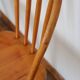 4 Scandinavian beech chairs