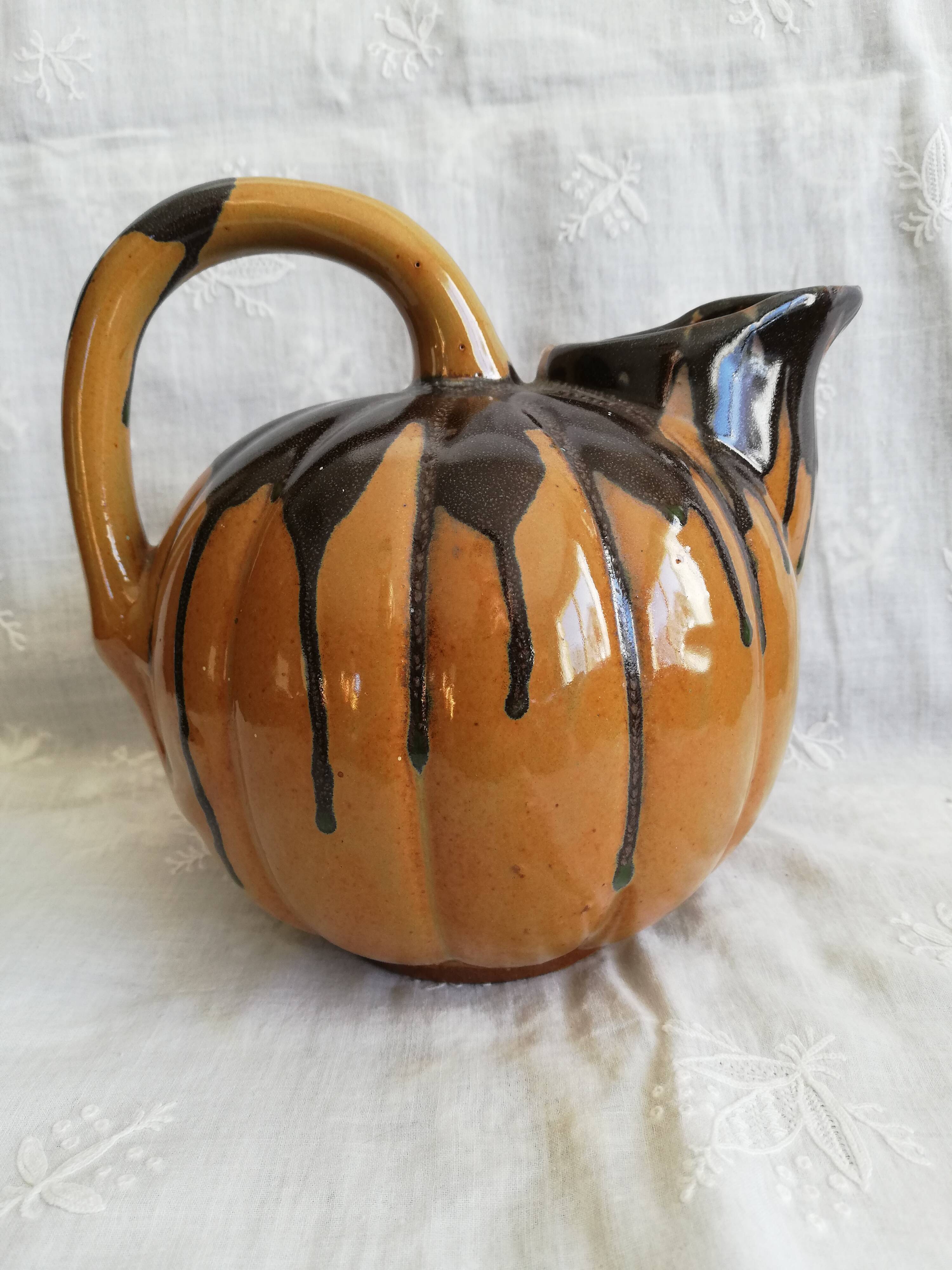 Vintage bowler pitcher