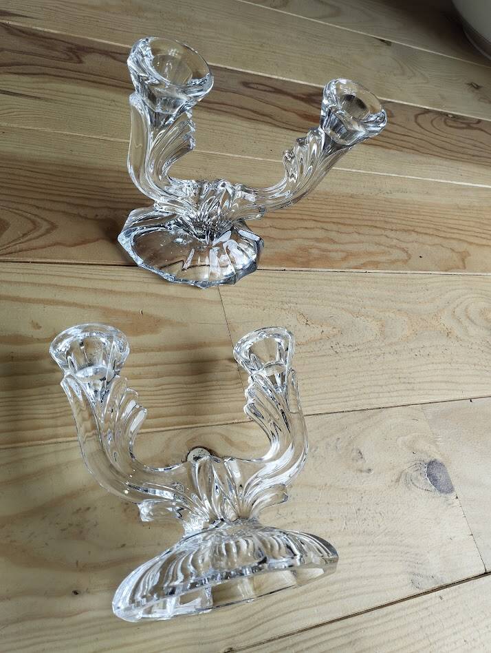 Pair of vintage candlesticks