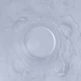 Josef Inwald glass vase with rose decoration H. 20 cm