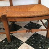 Provencal bench mulched 19th century