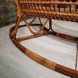 Living room - sofa, pair of armchairs - bamboo