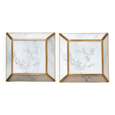 Ceiling lamps, Art Deco, set of 2, 1980s