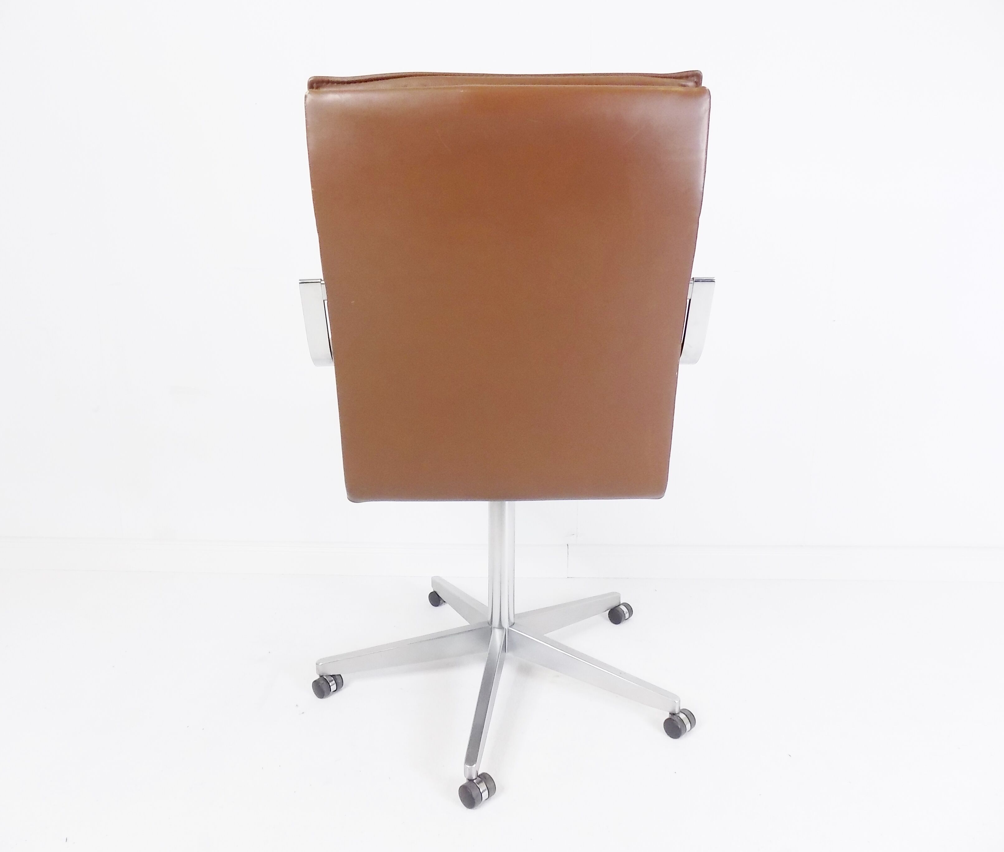 Walter Knoll Art Collection leather office chair by Rudolf Glatzel