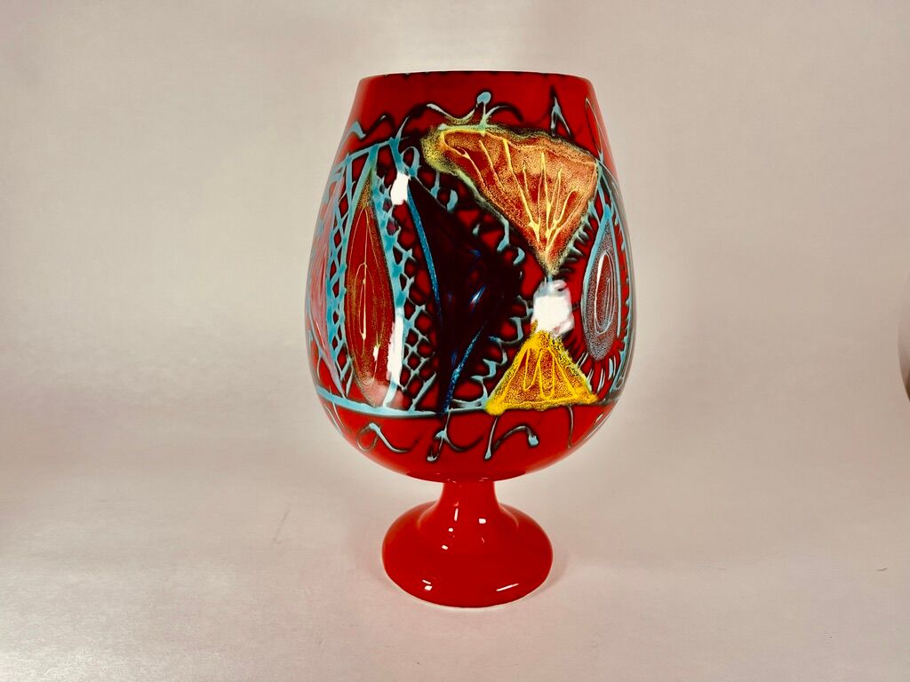 Vallauris vase 1950 vintage