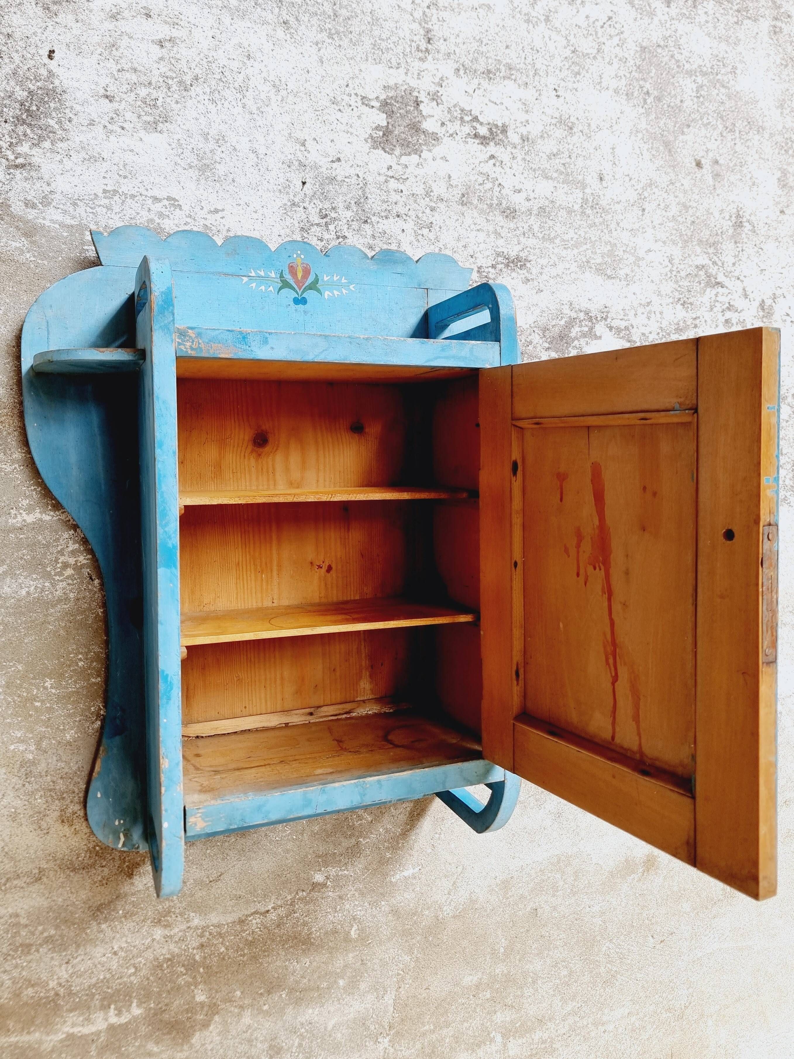 Antique hanging cabinet