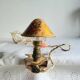 Ancienne Lampe à Pince Champignon Tole Vintage