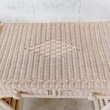 Rattan desk
