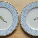 6 mosaic and candy fries plates