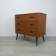 Commode scandinave années 60 teck vintage pieds compas