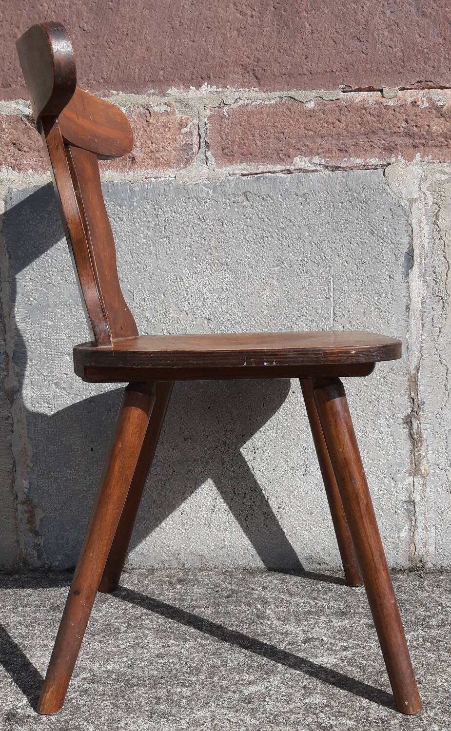 Brutalist bistro chair (1960s)