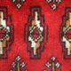 Tapis turkmène persan en laine rouge tissé à la main tapis oriental de petite surface - 60x130cm