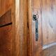 Antique French chestnut wardrobe – 18th century
