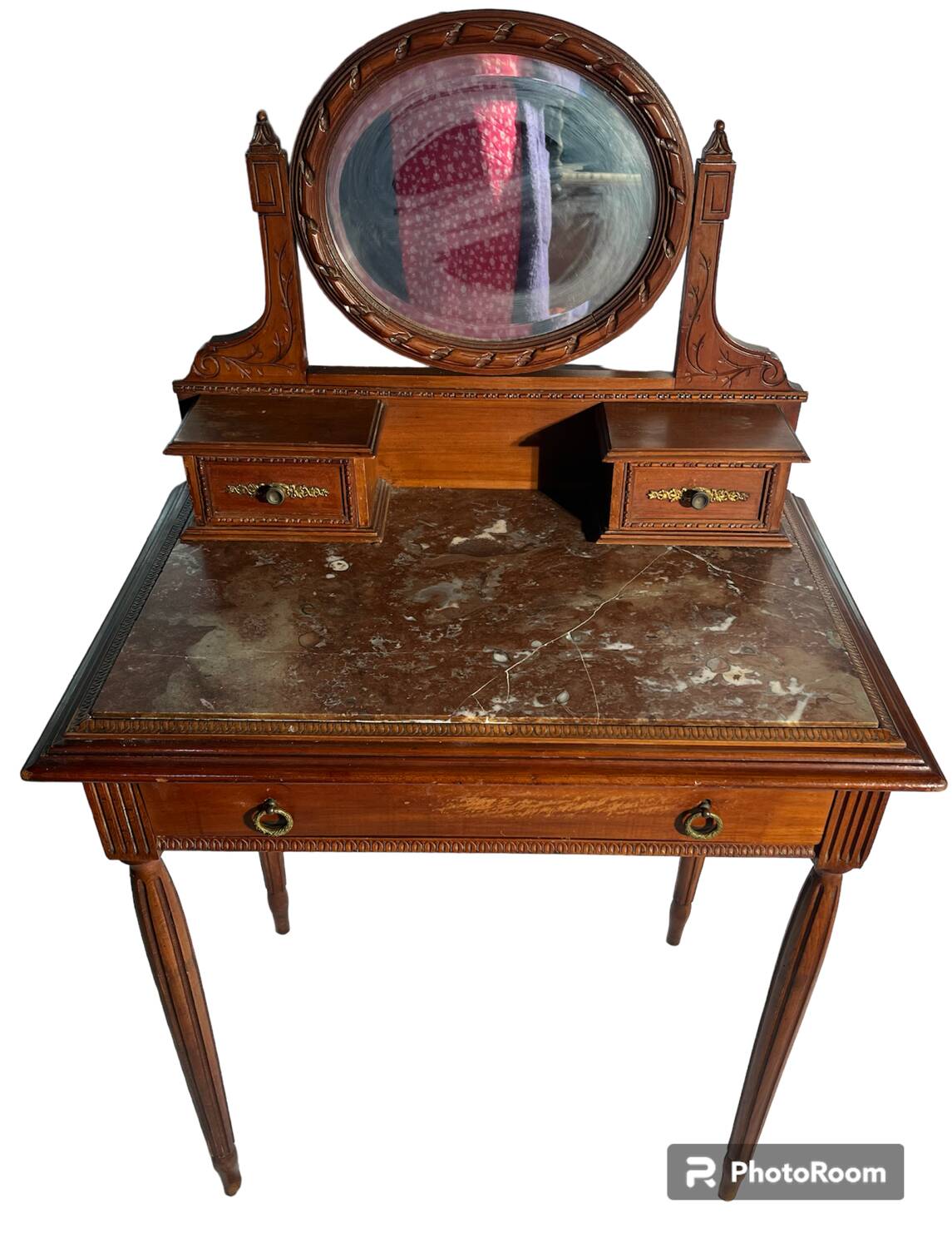 Coiffeuse avec miroir