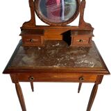 Dressing table with mirror