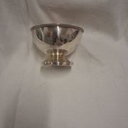 Rinsing bowl, sorbet cup, silver-plated, Plasan Orfèvre