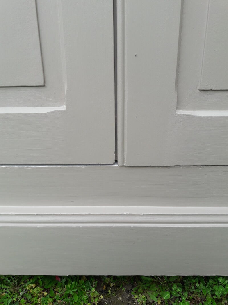 Wardrobe, early XX°, painted, wardrobe