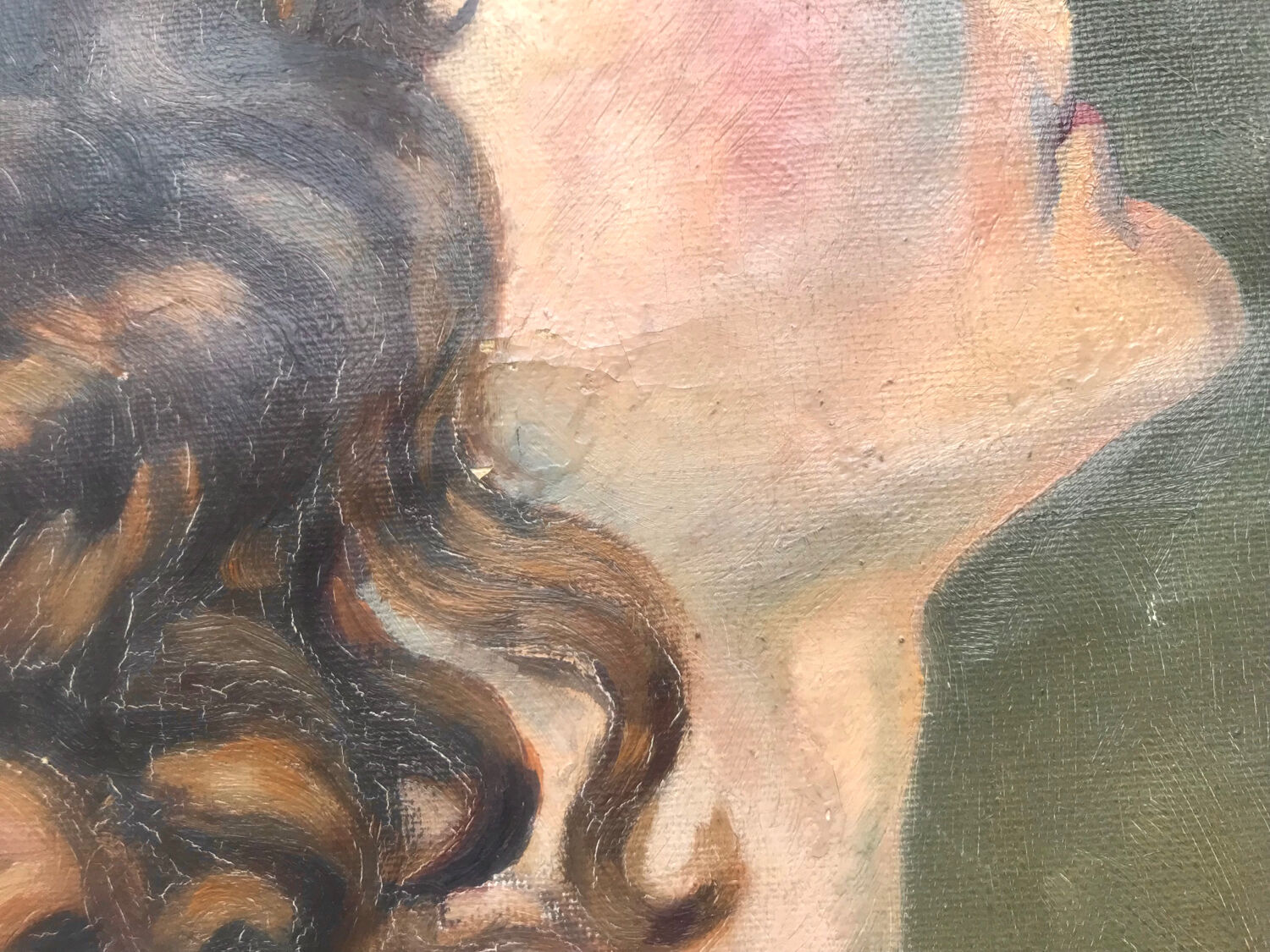 Painting portrait of a woman 1930-40