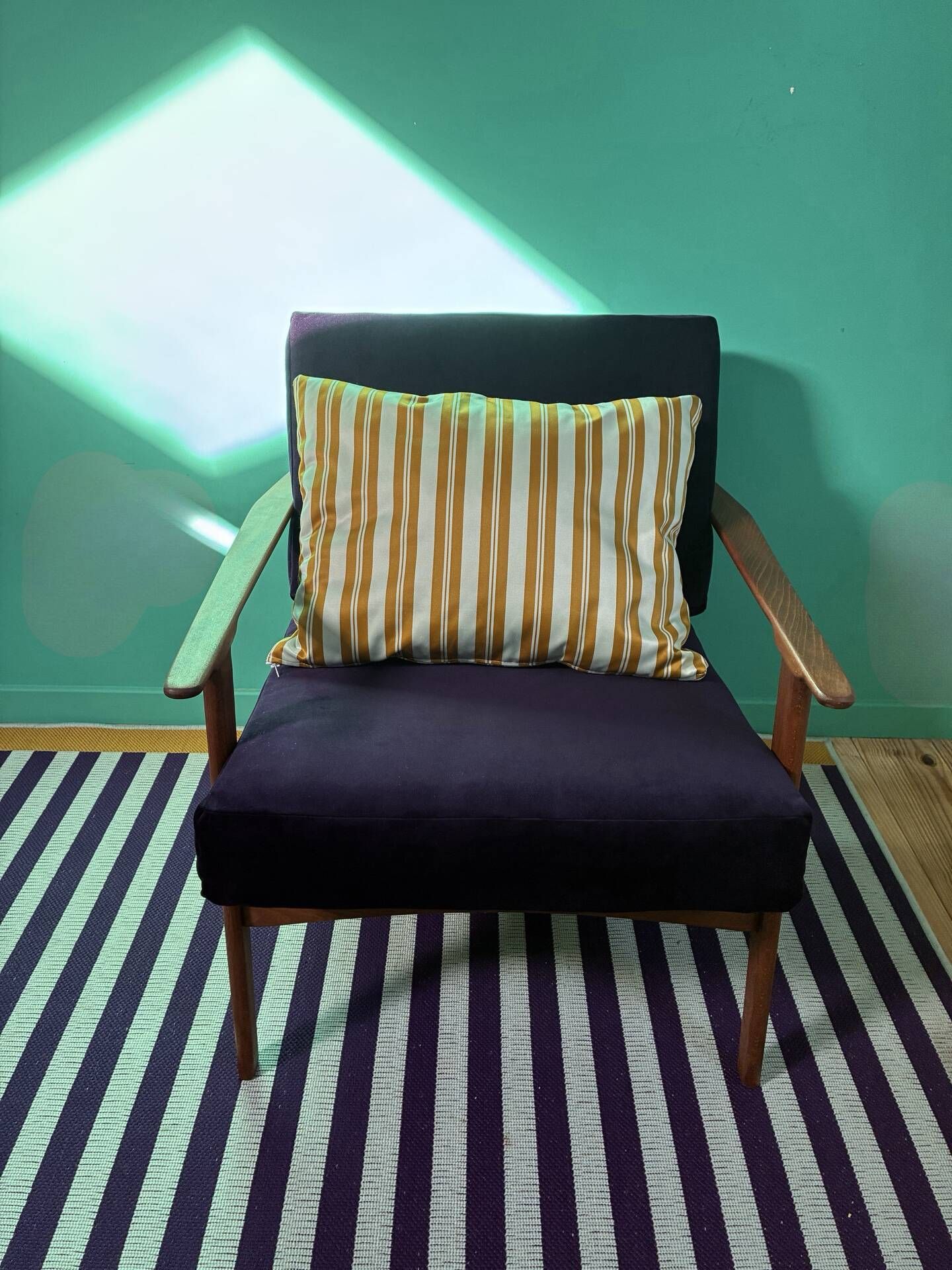 Vintage Scandinavian Armchair - Mid Century