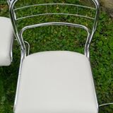 Chrome chairs circa 1960