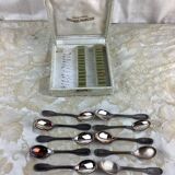 Box of 12 old spoons