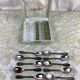 Box of 12 old spoons