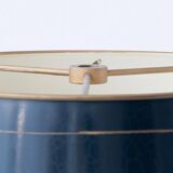 French Empire Bouillotte Lamp with Three Lights in Brass and a Gold-Plated Tin Shade with Laurel Design