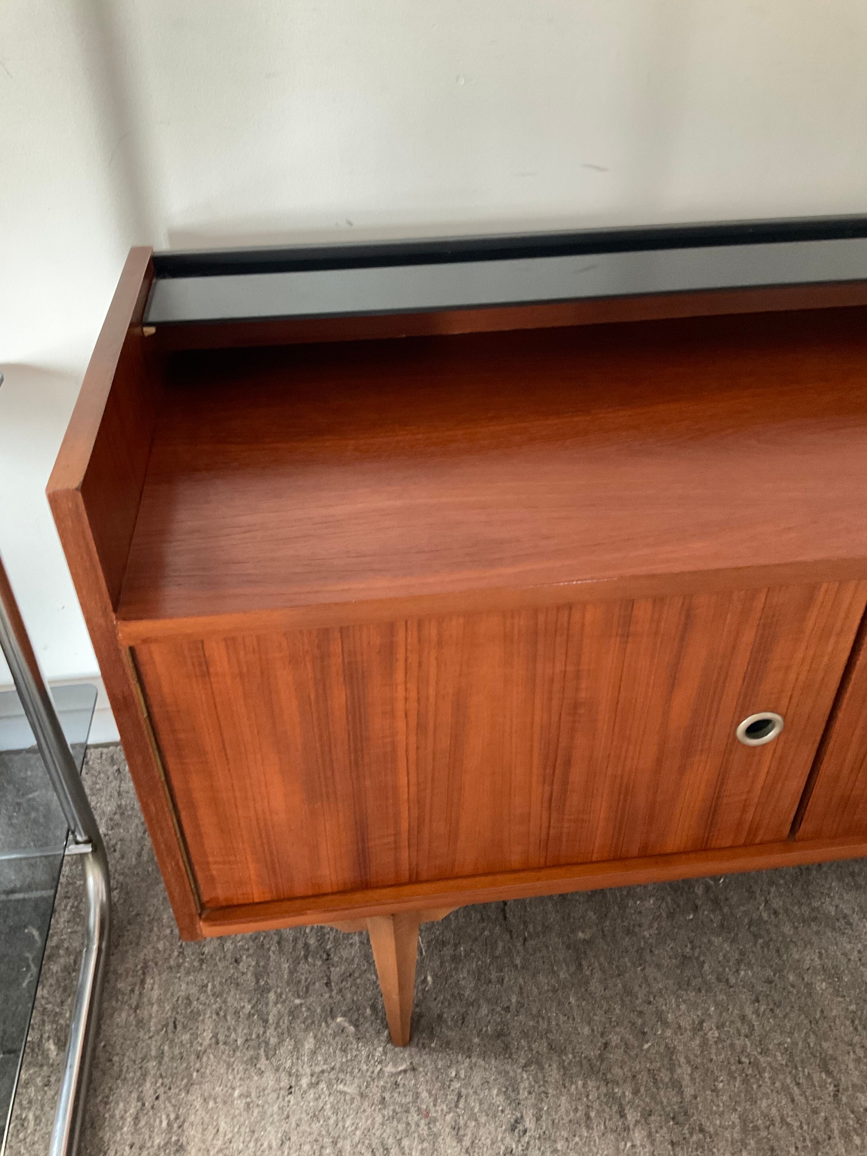 Scandinavian teak row from the 60s