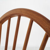 Chaise à manger en teck windsor, Danemark des années 1960