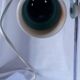 Turquoise blue articulated lamp