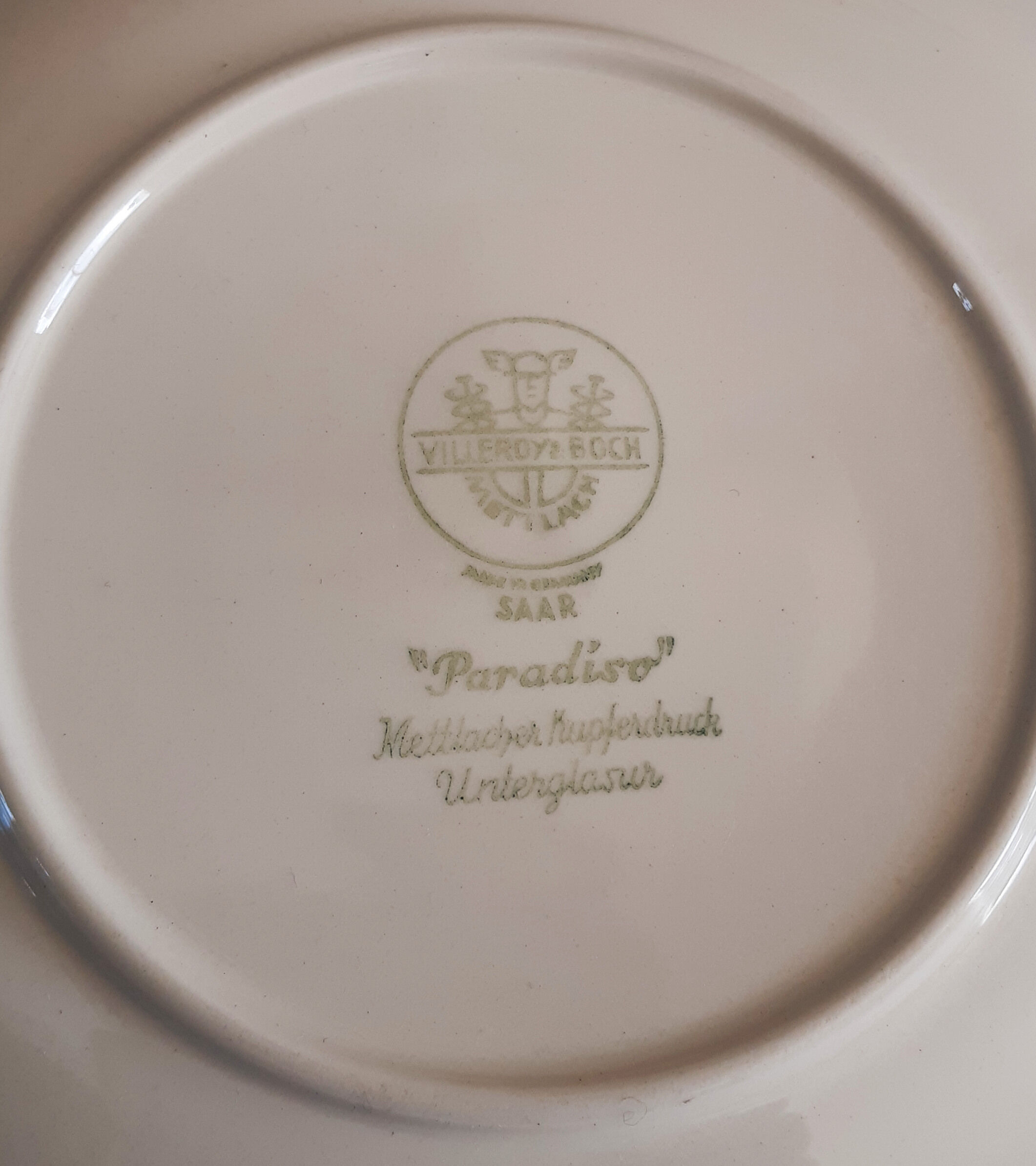 Villeroy and Boch Plates model Paradiso