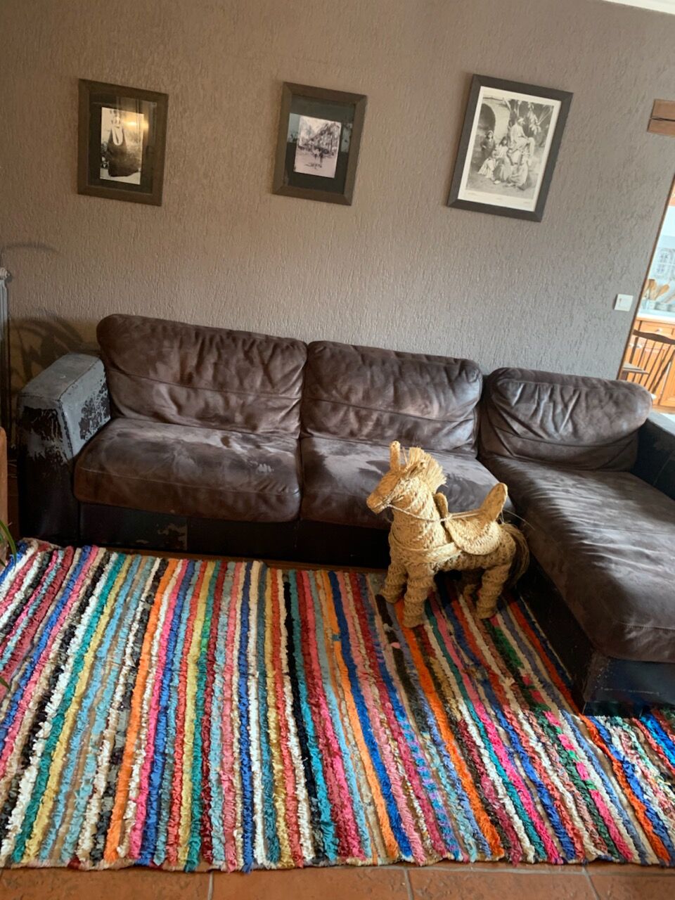 Berber carpet 240 x 129 cm