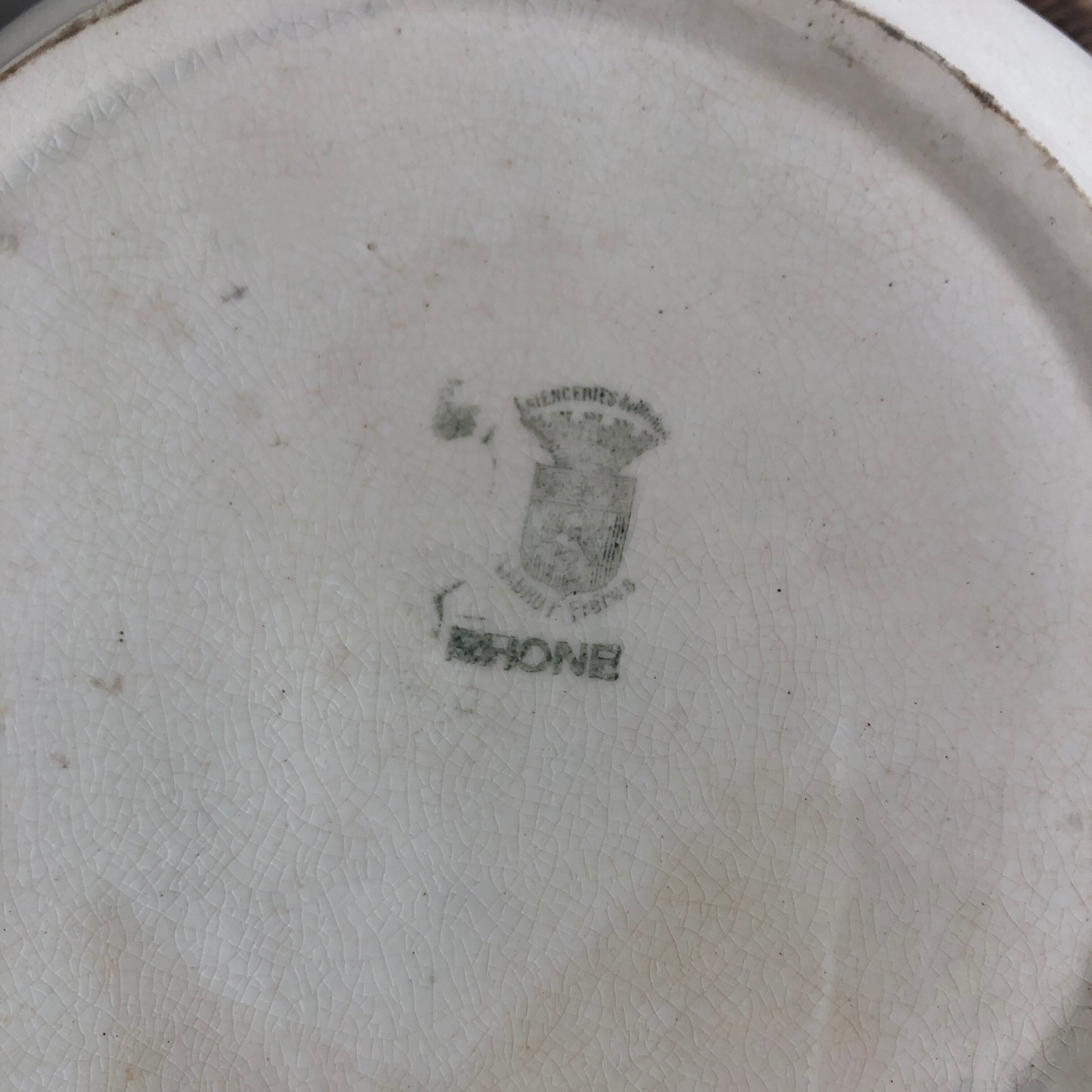 Vintage soup bowl