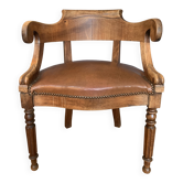 Mahogany office chair
