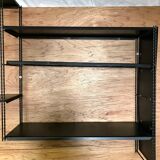 1950s wired wall string shelf