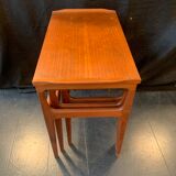 Erling Torvits , Scandinavian trundle table design 1960