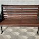 Vintage Victorian Garden Bench Cast Iron Wood #D43