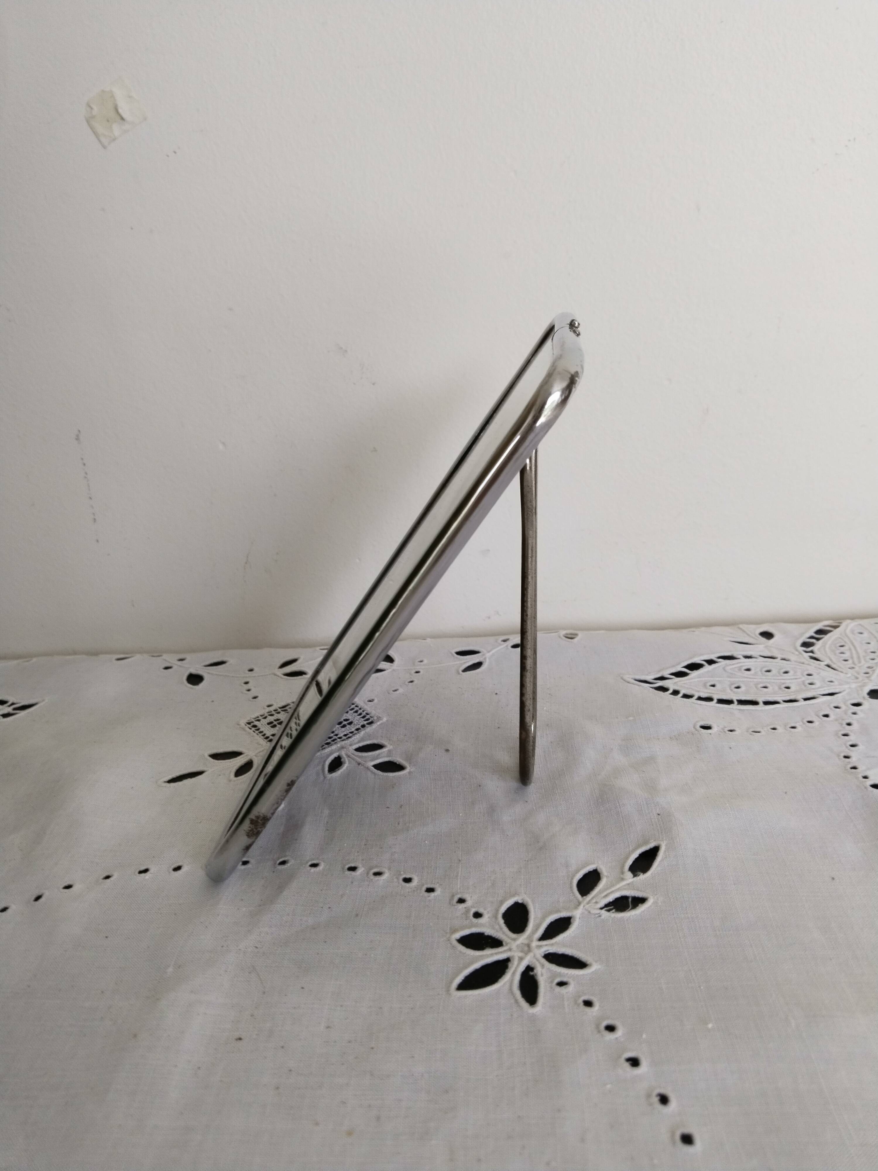 Barber mirror to stand 14 cm x 19 cm