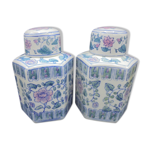 paire de pots à thé
