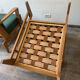 Paire de Fauteuils en chêne 60s