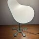 Lampe de table "Coco" design Aldo Cibic édition Foscarini - Métal gris & ve