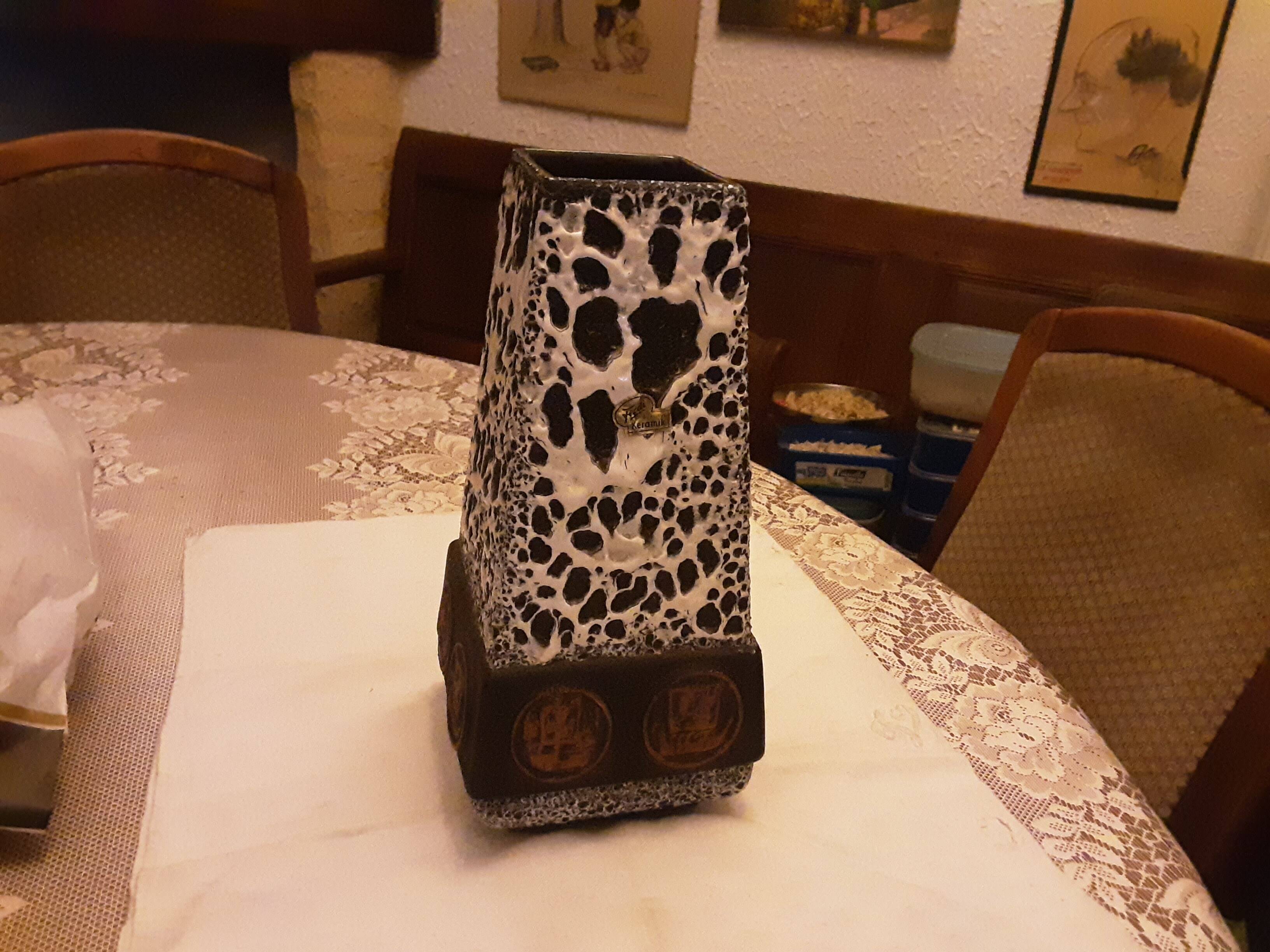 Vase keramik ferdi gres emaille