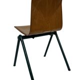 Chaise de salle à manger vintage industrielle Pagwood de Woodmar Design des années 70