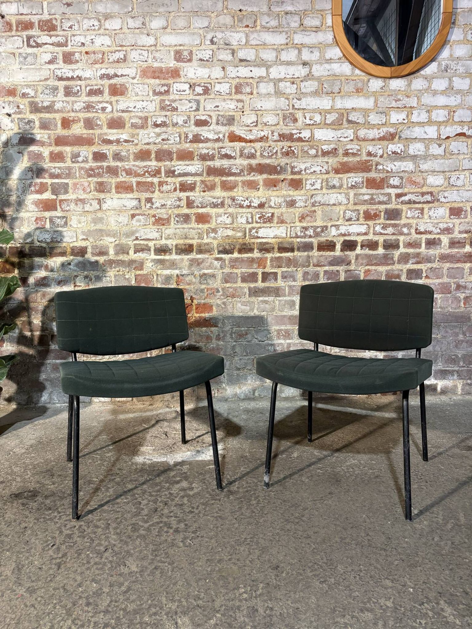 Pair of armchairs designed by Pierre Guariche for Meurop.
