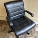 Richard Sapper vintage 90 black leather Knoll desk