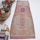 3x10 pastel wool vintage runner rug 309x98cm