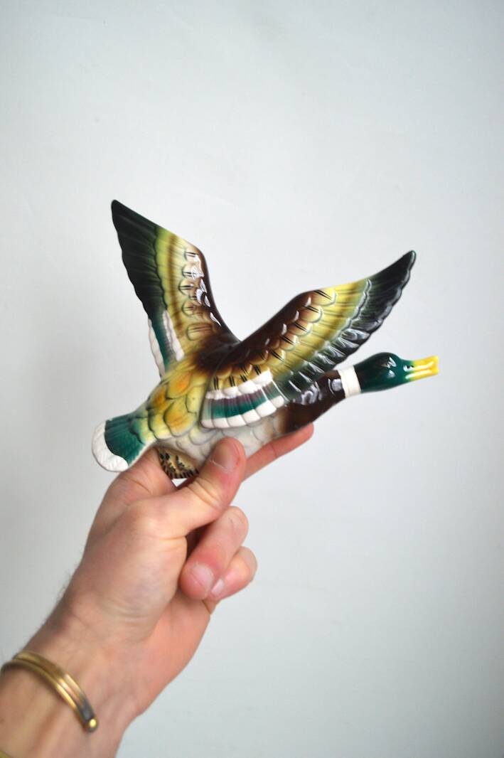 Oiseau en céramique à suspendre
