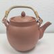 Terracotta teapot