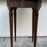 Marble bouillotte table